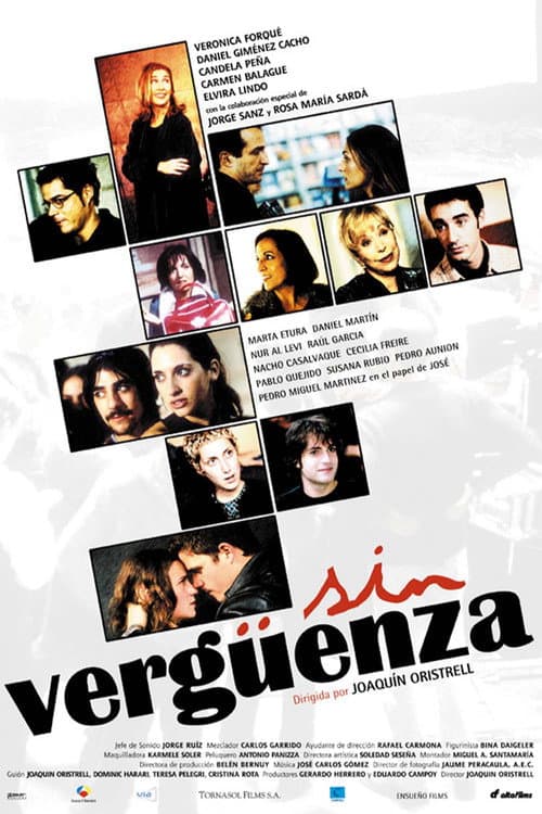 Sin vergüenza (2001) poster