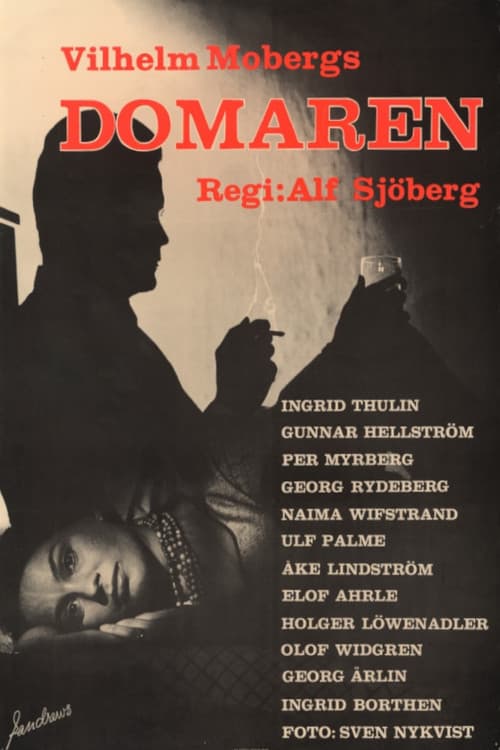 Domaren (1960) poster