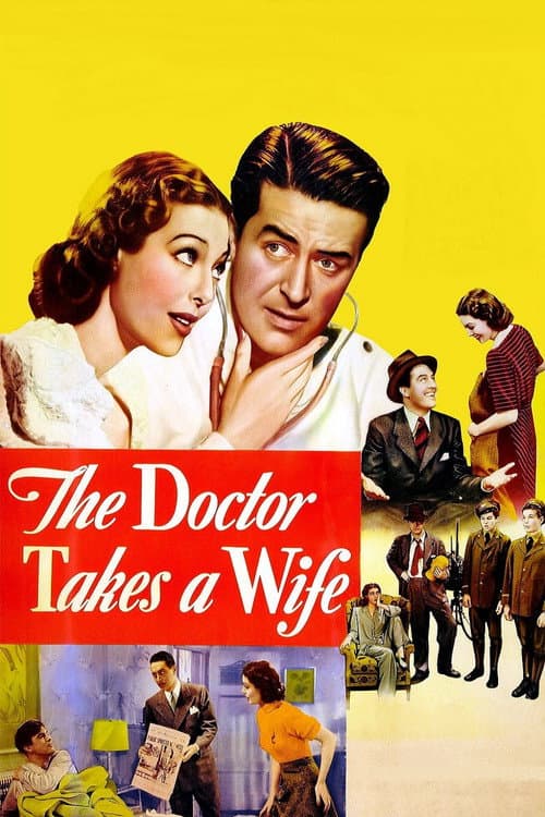 The Doctor Takes a Wife (1940) poster