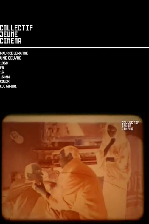 Une Oeuvre (1968) poster