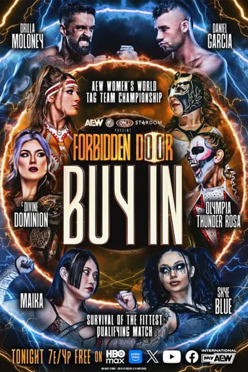 AEW x NJPW x CMLL x Stardom Present Forbidden Door 2026: Buy-In (2026) poster