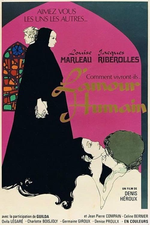 L'amour humain (1970) poster