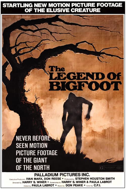 The Legend of Bigfoot (1975) poster