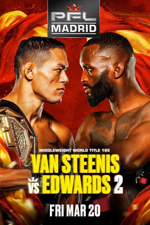 PFL Madrid: Van Steenis vs. Edwards 2 (2026) poster