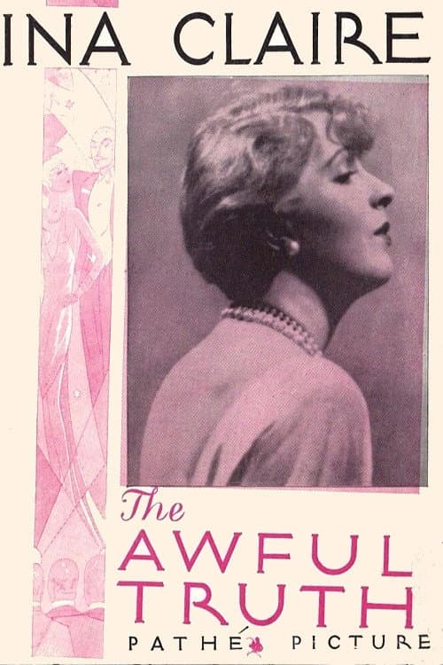 The Awful Truth (1929) poster