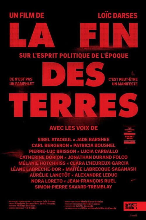La Fin des terres (2019) poster