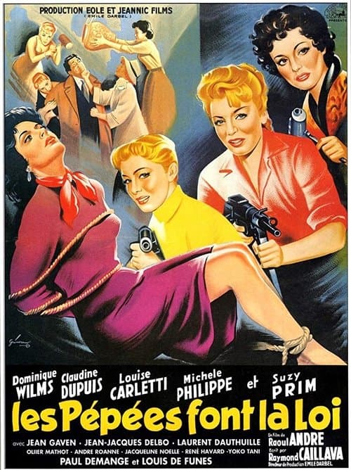 Les pépées font la loi (1955) poster