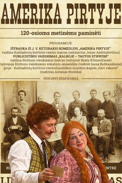 Amerika pirtyje (1982) poster