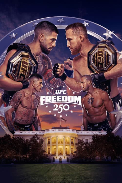 UFC Freedom 250: Topuria vs. Gaethje (2026) poster