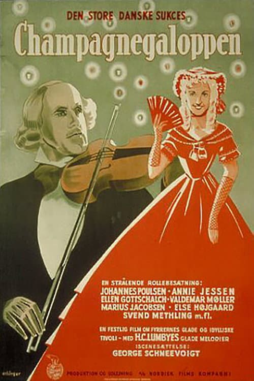 Champagnegaloppen (1938) poster