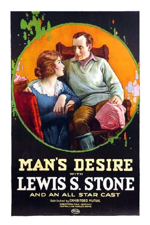 Man's Desire (1919) poster