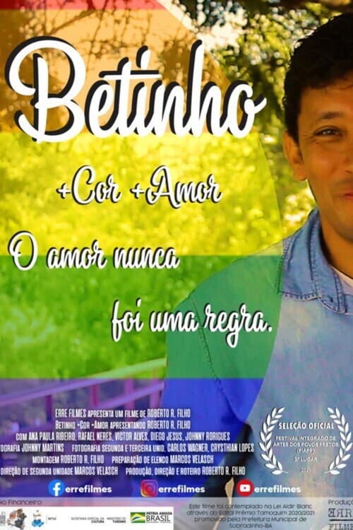 Betinho +Cor +Amor (2021) poster