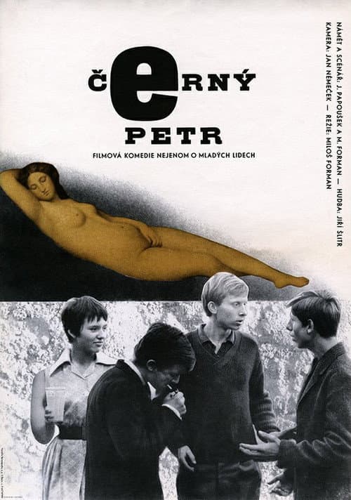Černý Petr (1964) poster