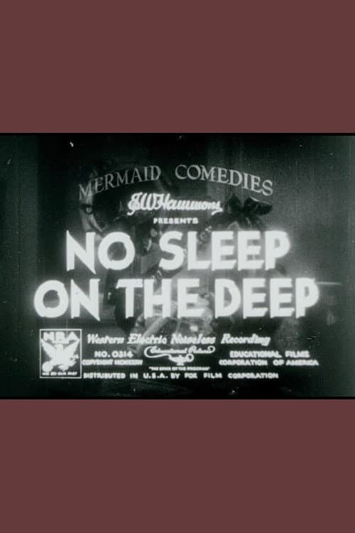 No Sleep on the Deep (1934) poster