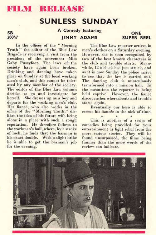 Sunless Sunday (1921) poster