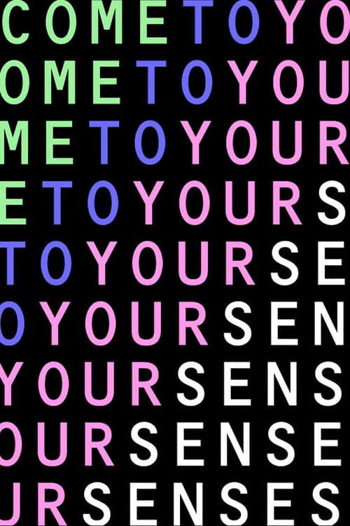 Come To Your Senses (2020) poster