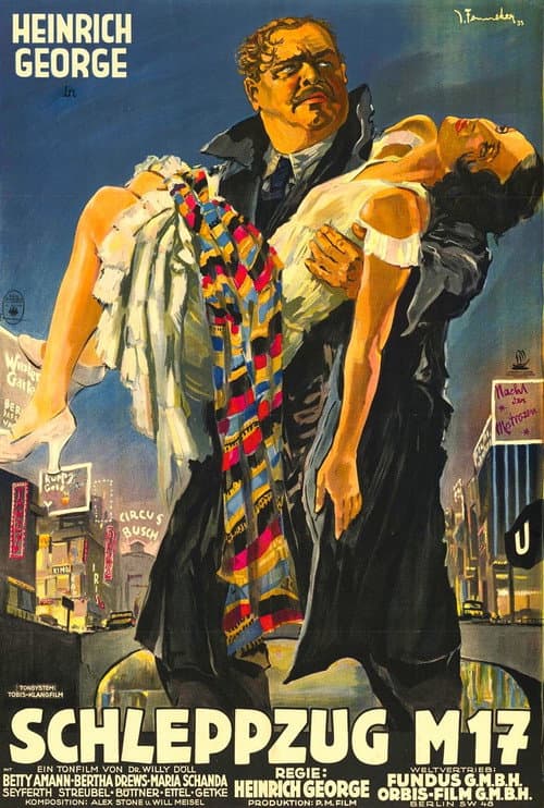 Schleppzug M 17 (1933) poster