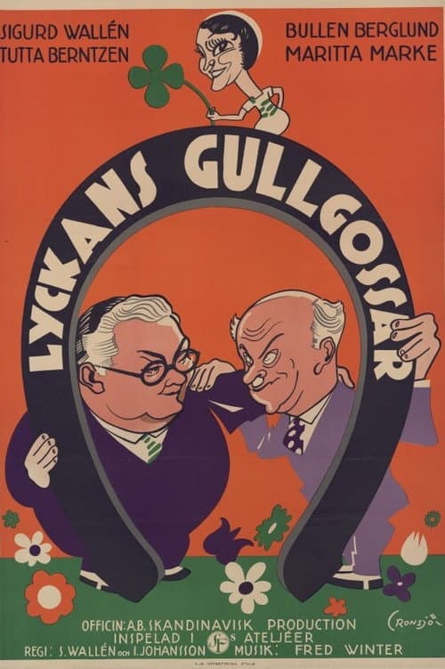 Lyckans gullgossar (1932) poster