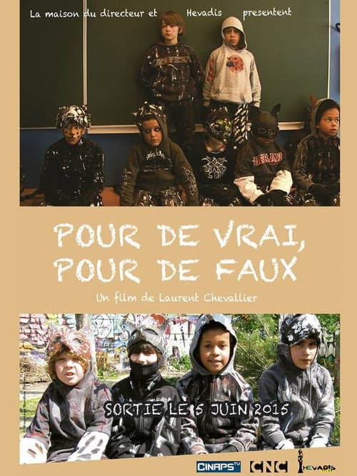 Pour de vrai, pour de faux (2015) poster