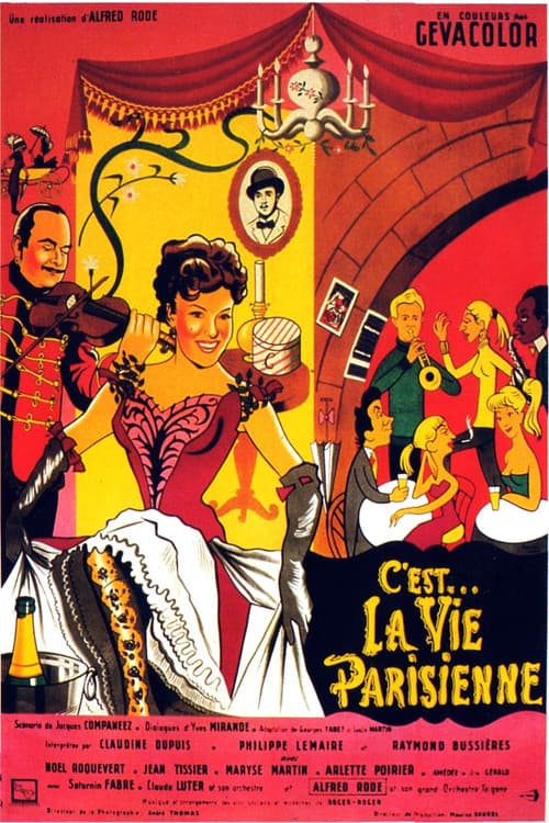 C'est la vie parisienne (1954) poster