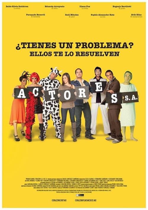 Actores, S.A. (2013) poster