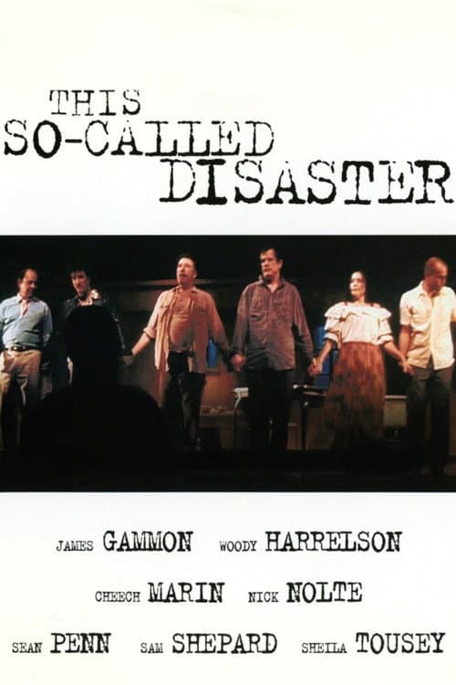 This So-Called Disaster (2003) poster