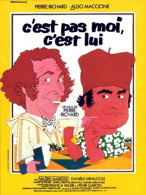 C'est pas moi, c'est lui (1980) poster
