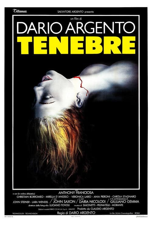 Tenebre (1982) poster