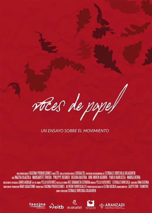 Voces de papel (2016) poster