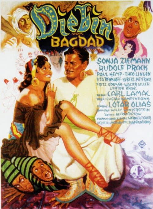 Die Diebin von Bagdad (1952) poster