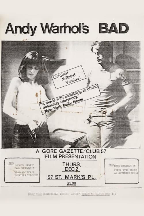 Bad (1977) poster