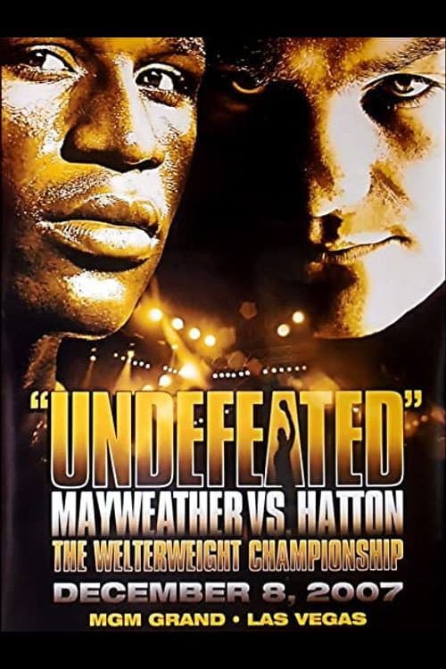 Floyd Mayweather Jr. vs. Ricky Hatton (2007) poster