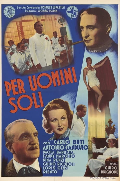 Per uomini soli (1938) poster