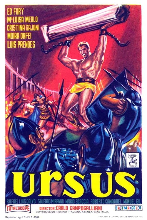 Ursus (1961) poster