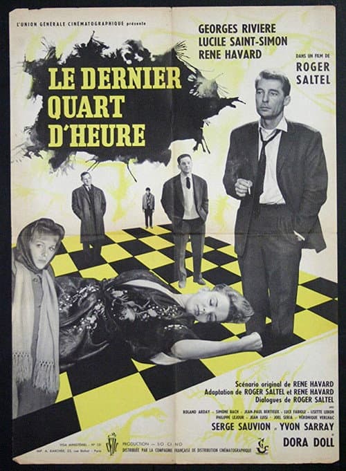 Le Dernier Quart d'heure (1962) poster