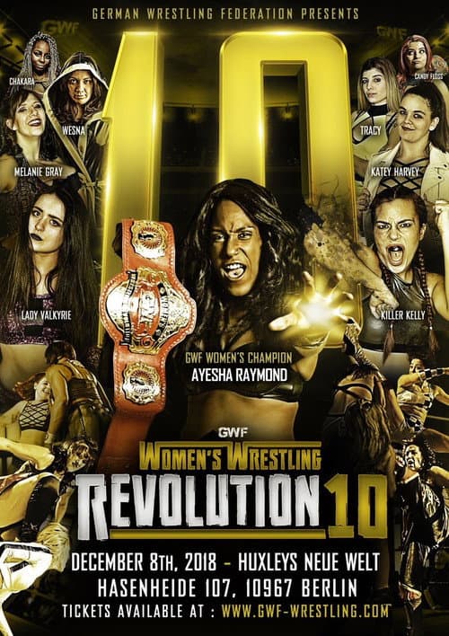 GWF. Women Wrestling Revolution 10 (2018) poster