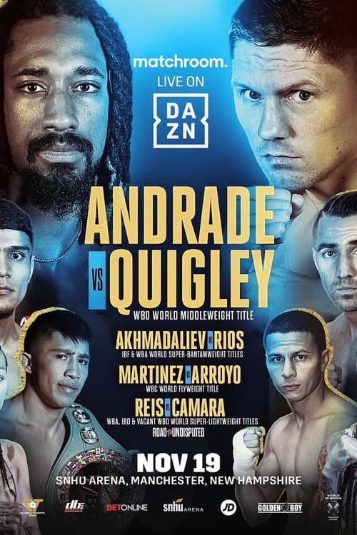 Demetrius Andrade vs. Jason Quigley (2021) poster