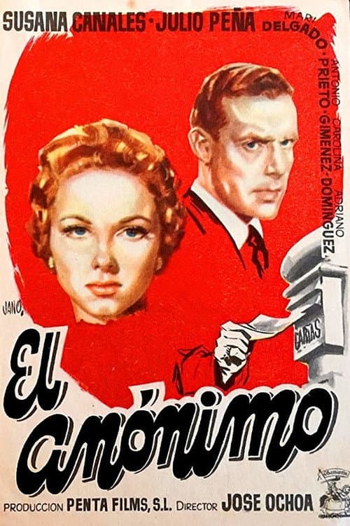 El anónimo (1957) poster