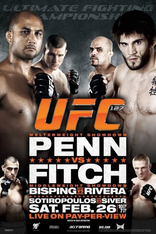 UFC 127: Penn vs. Fitch (2011) poster