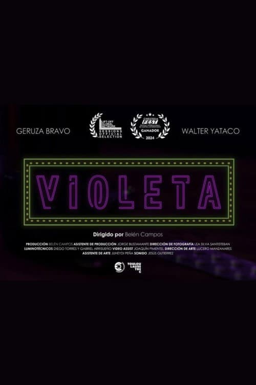 VIOLETA (2024) poster