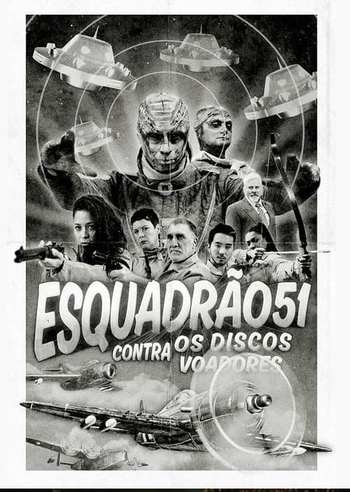 Esquadrão 51 contra os Discos Voadores (2022) poster