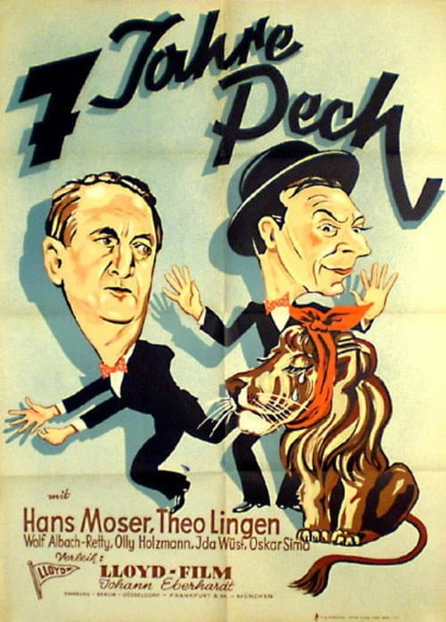 Sieben Jahre Pech (1940) poster