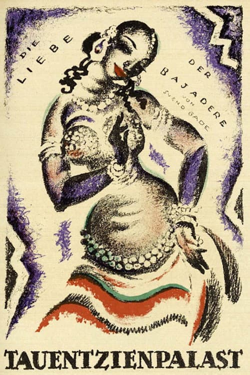 Die Liebe der Bajadere (1918) poster