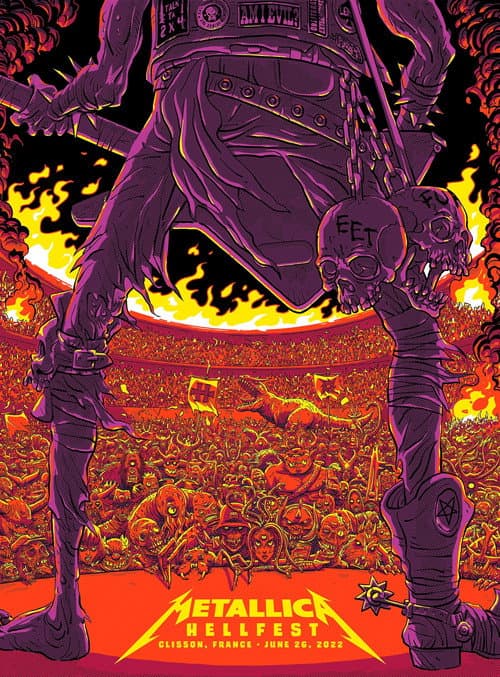 Metallica Live Hellfest 2022 (2022) poster