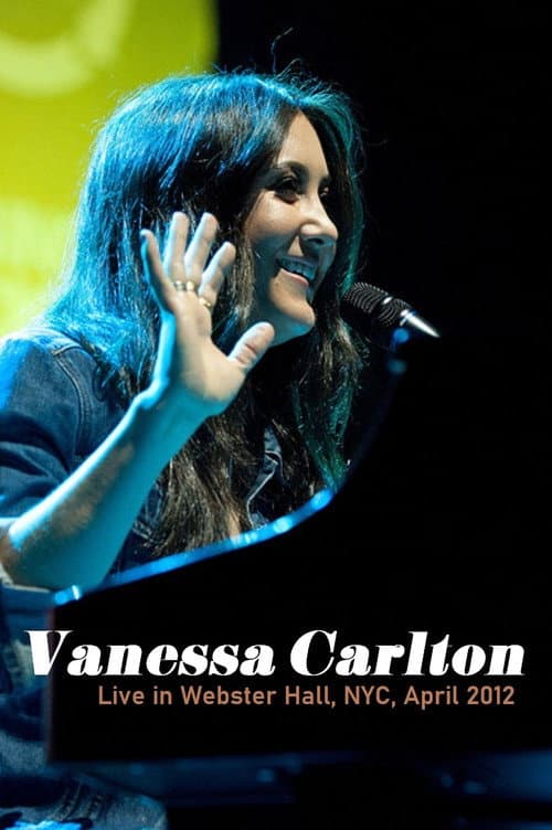 Vanessa Carlton - Webster Hall NYC (2012) poster