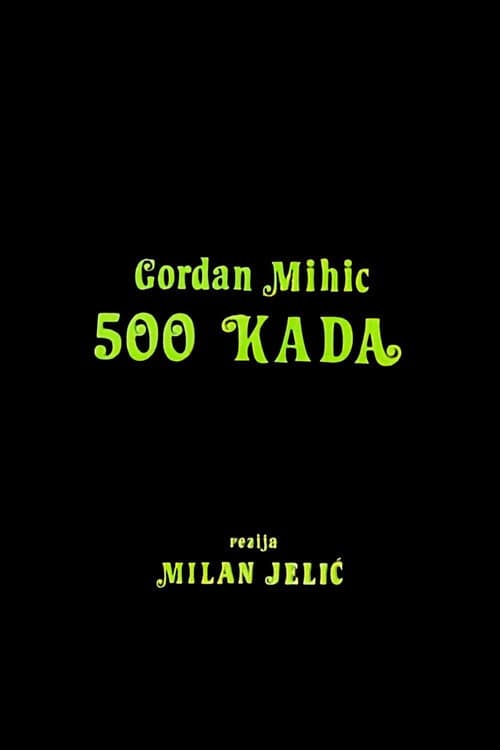 500 kada (1981) poster