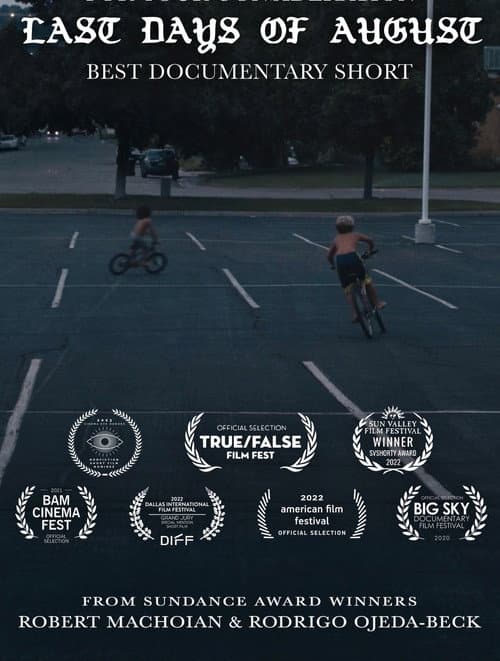 The Last Days of August (2022) poster