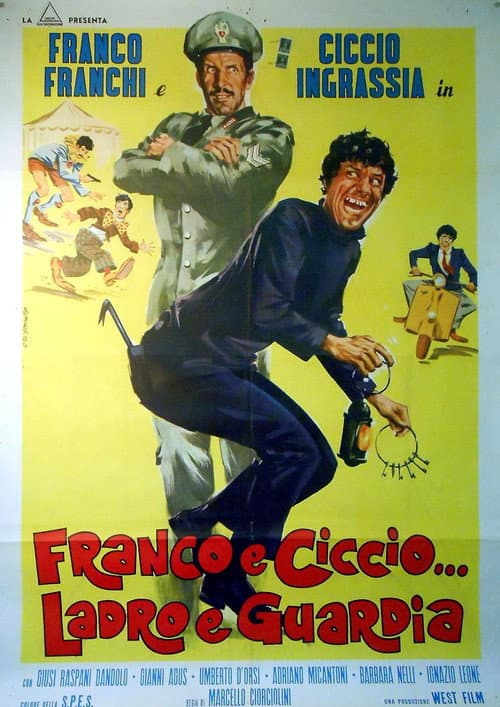 Franco e Ciccio... Ladro e Guardia (1969) poster