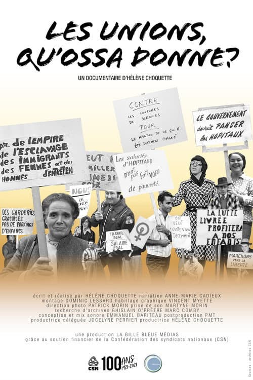 Les unions qu'ossa donne? (2021) poster