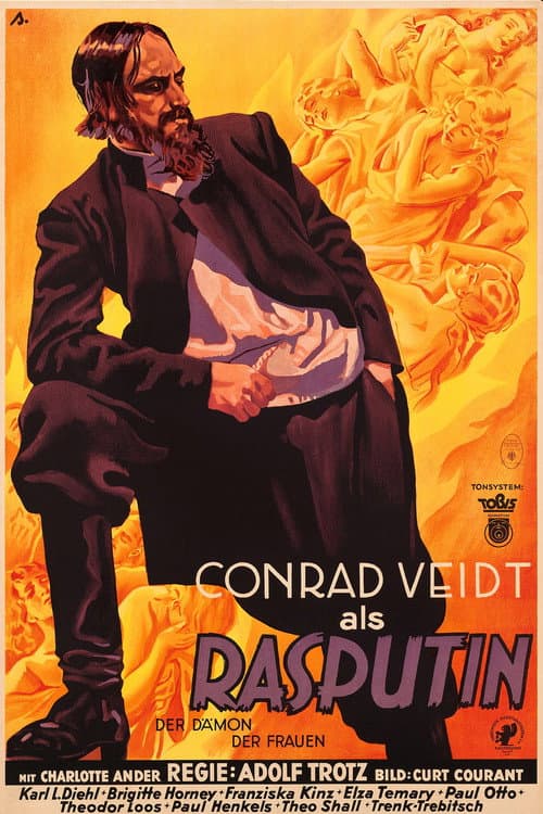 Rasputin, Dämon der Frauen (1932) poster